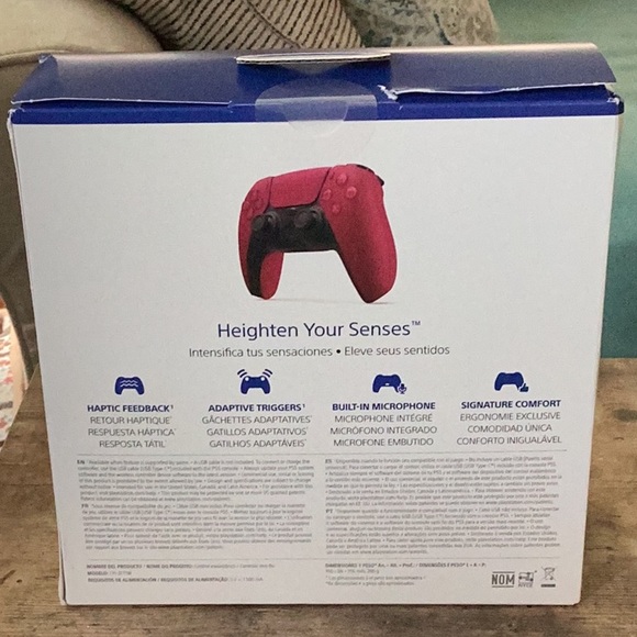 Sony PlayStation PS5 DualSense Wireless Controller - Cosmic Red - Picture 2 of 3